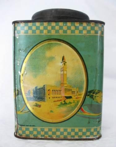 Webster's Biscuits tin