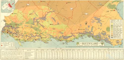 1945 Queensland Land Use Map