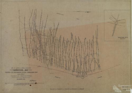 Proposed site for whaling station, Tangalooma, 1952