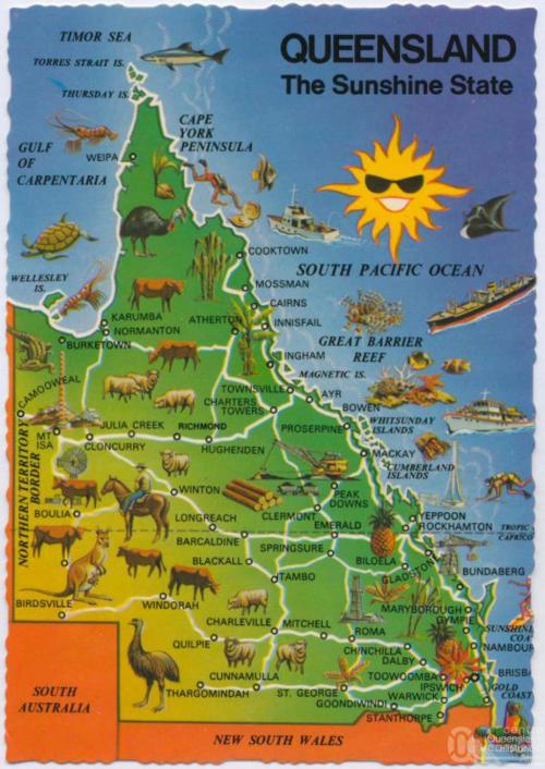 Queensland the Sunshine State, 1973