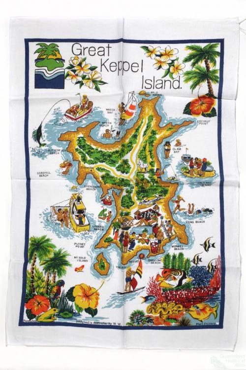 Tea-towel: Great Keppel Island