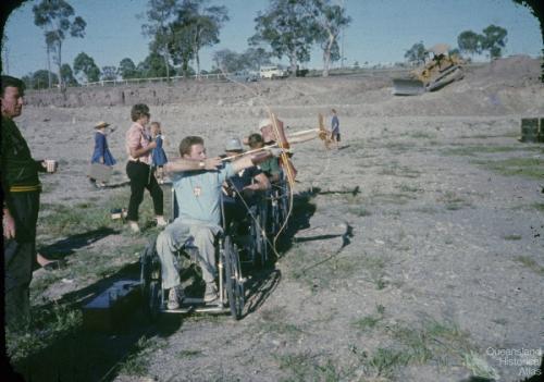 Archery, Fourth Australian ‘Paraplegic Games’, Carina, 1966