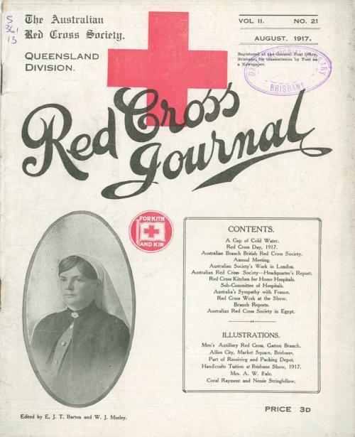 Red Cross Journal, August 1917