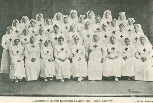 Members of South Brisbane Branch of the Red Cross Society, 1919