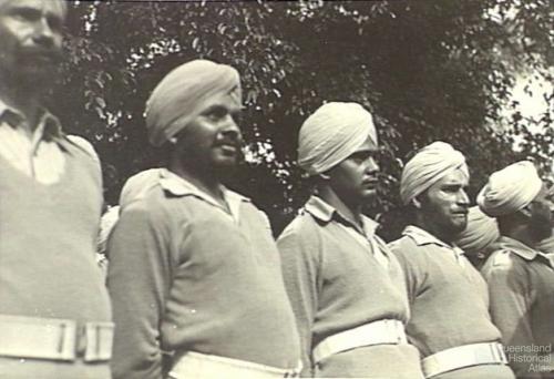 Recently released Sikh prisoners of war, Brisbane 1944