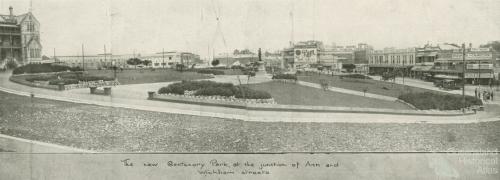 Centenary Park from Holy Name Cathedral site, 1926