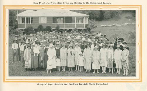 Sure proof of a white race living and thriving in the Queensland tropics, 1928