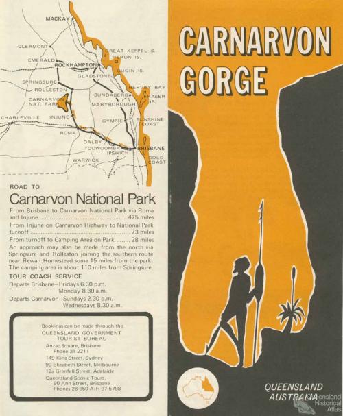 Carnarvon Gorge, c1965