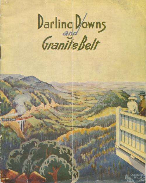 Darling Downs and Granite Belt (front cover), c1935