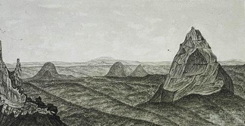 [Glass House Mountains], 1853