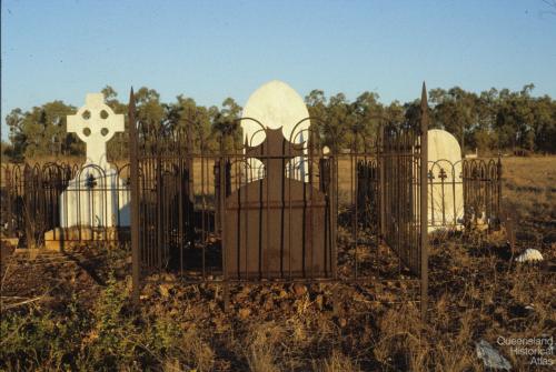 Graves, Normanton Cemetery, 1986