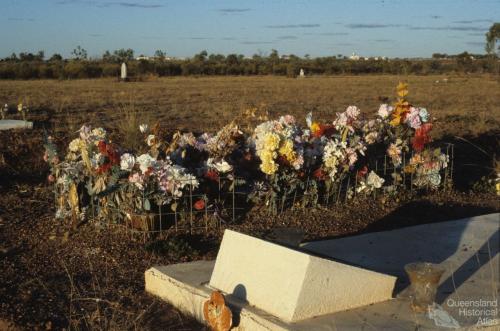 Graves, Normanton Cemetery, 1986