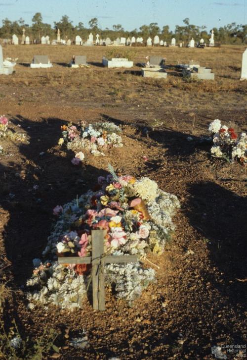 Graves, Normanton Cemetery, 1986