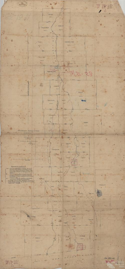 Early Tinnenburra blocks, 1863