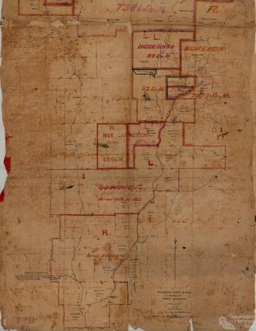 Perambulator survey of runs in West Maranoa, 1863