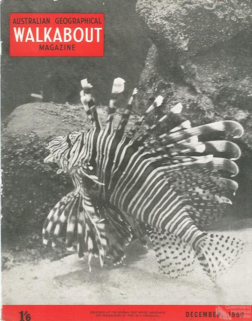 Walkabout cover, December 1950