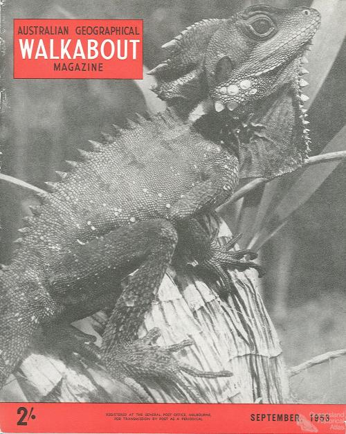 Walkabout cover, September 1953