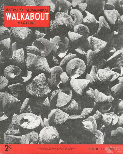 Walkabout cover, October 1955