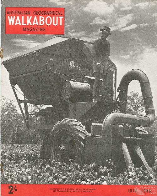 Walkabout cover, July 1956