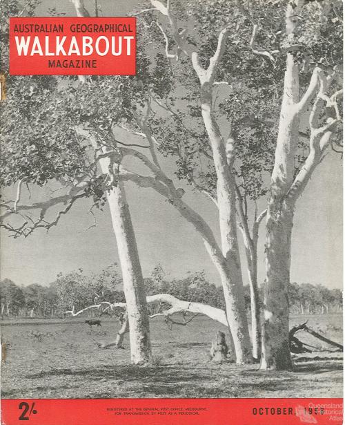 Walkabout cover, October 1956