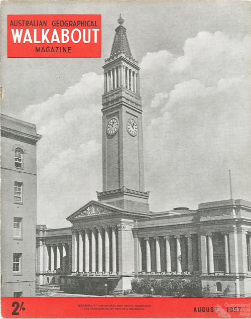 Walkabout cover, August 1957