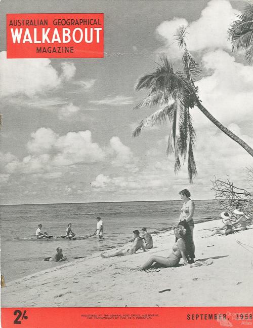 Walkabout cover, September 1958