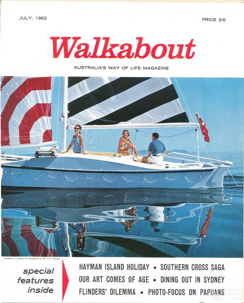 Walkabout cover, July 1962