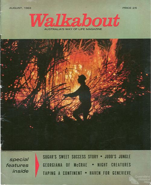 Walkabout cover, August 1963