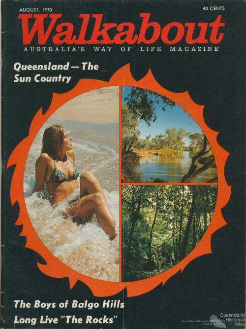 Walkabout cover, August 1970