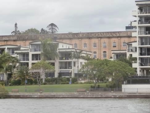 Old and the new, AML&F wool stores and waterside developments, 2014