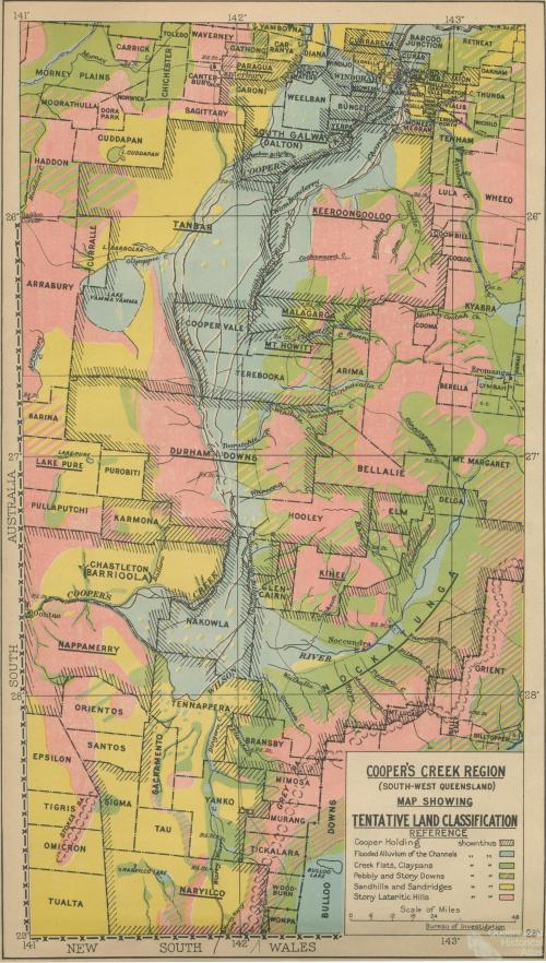 Land classification, Channel Country, 1949