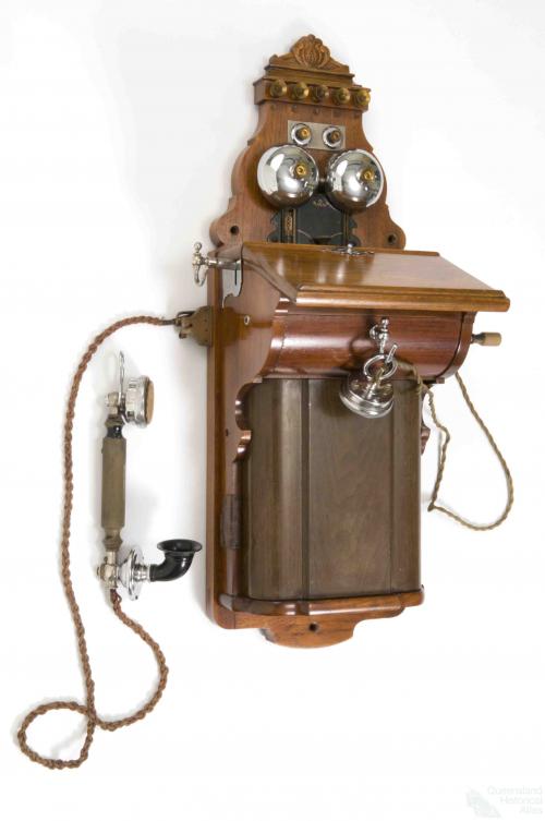 Wall telephone, 1908