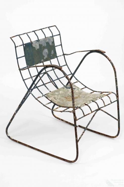 Chair made by prisoner-of-war, 1942-45