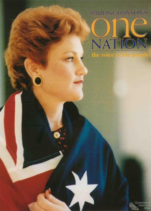 Pauline Hanson's One Nation poster