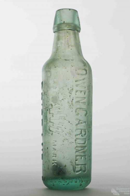 Owen Gardner, Lamonts, glass bottle