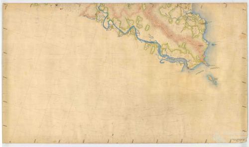 Aerial survey Cooktown to Daintree, Map 5, 1940