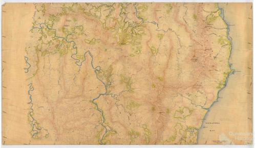 Aerial survey Cooktown to Daintree, Map 4, 1940