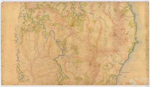 Aerial survey Cooktown to Daintree, Map 4, 1940