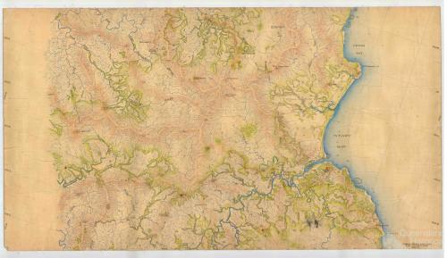 Aerial survey Cooktown to Daintree, Map 3, 1940