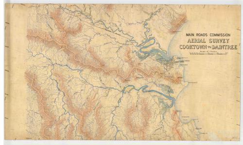 Aerial survey Cooktown to Daintree, Map 1, 1940