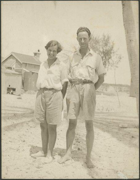 Mattie and Maurice Yonge, Low Isles, 1928