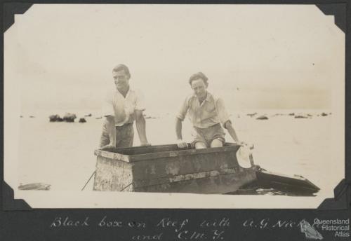 Underwater viewing, Low Isles, 1928