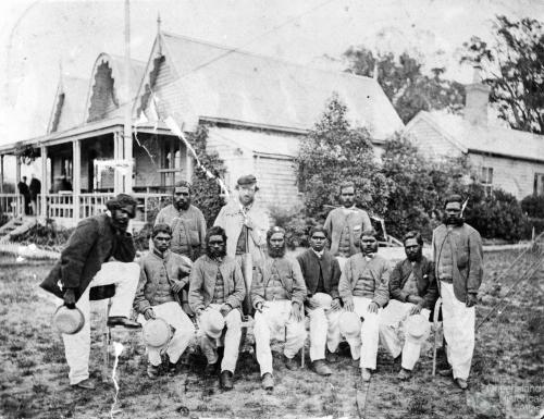 Tommy Wills and the Aboriginal cricket team, 1867