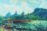 Glasshouse Mountains 1945