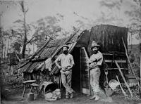 Queensland miner in conical hat, 1870