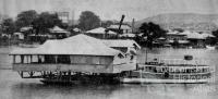 Moving house from Bulimba to Bishop Island, 1934