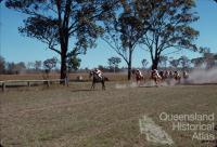 Picnic races at Burrandowan, near Kingaroy, 1979