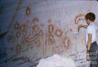 Aboriginal art, Carnarvon Gorge National Park, 1971