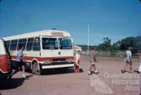 Ansett airport bus, Horn Island, 1976