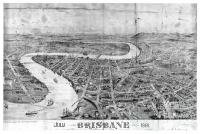 Brisbane Oblique View, 1881